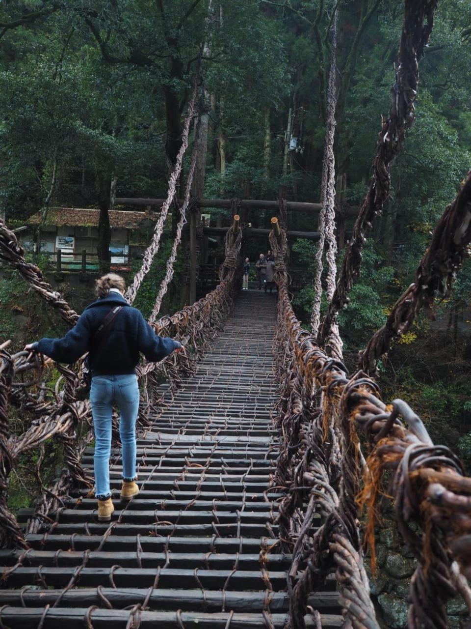 Iya Vine Bridge Guest House Miyoshi  Buitenkant foto